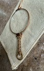 Rare S   L  Antique 10k Yellow Gold Lorgnette Folding Opera Glasses Spectacles