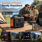 300w Portable Power Station  288wh  90 000mah Solar Generator  100w Pd new