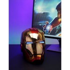 Autoking Iron Man Mk5 Helmet 1 1 Voice-controlled Wearable Prop Gold Color Gift