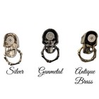 5 Pc Leathercraft Skull Ring Rivet Stud Screwback Conchos-us Seller 
