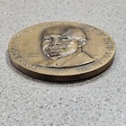 1971 Commemorating The Dwight Eisenhower Silver Dollar 2 5 Inch Bronze Medallion