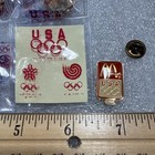 Mcdonald   s Usa 1988 Olympic Winter Games Calgary Pin Lot Of 12 New