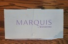 Marquis Waterford Crosby Crystal Martini Glasses New W labels