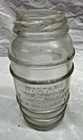 Vintage Mustard Horse Shoe Pickle Works Bottle 4 5  895 In Diamond W 3 On Bottom