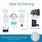 G hn Powerline Ethernet Adapter 1200 Mbps Gigabit Port Power Saving Home Network