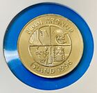 Dolphin Coin 1996 Iceland 5 Kronur World Fish Ocean Animal Wildlife Money Km28