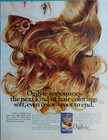   Vtg 1970 Ad Ogilvie Conditioning Hair Color Imported From Europe Soft Color