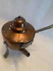 Copper 3 Leg Tea Pot Kettle Hand Forged In Sweden 3 5    Mini  Display Small  a41