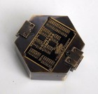 Brass Brunton Compass Kelvin   Hughes London 1917 Antique Marine Christmas Gift