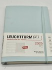 Leuchtturm1917 Weekly Planner And Notebook 2025 Softcover Medium A5 Light Blue