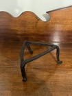 Antique Primitive  Hand Forged Iron Hearth Trivet