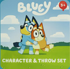 Bluey Hugger And 40 x50  Fleece Throw Blanket   Body Pillow Set