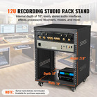 12u Av Rack Stand 500 Lbs Capacity Network Stereo Recording Studio Rack