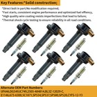 6 Oem Ignition Coil   Spark Plug For Ford F-150 Explorer Lincoln Ecoboost 3 5l