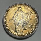 1974 American Revolution Bicentennial John Adams Medal In Sealed Capsule