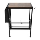 2 Tier Media Mobile Shelf Dvd Tower Rack Game Cd Display Organizer Stand Holder 