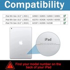 For Ipad 5th 6th 7th 8th 9th 10th 11th  a16  Gen Clear Bumper Protect Case Cover