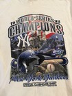 Vintage 90s New York Yankees T Shirt M 1998 Mlb World Series Champions Tee Read
