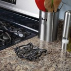 Cast Iron Cat Trivet Hot Plate Kitchen Decor Protect Counter Pot And Pan Holder