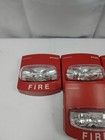  lot Of 4  Simplex 4906-9101 Truealert Horn Strobe