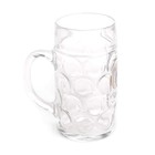 1 Liter Hb Hofbrauhaus Munchen Dimpled Glass Beer Stein