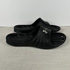 Under Armour Ua Locker Iii Slides Mens Sz 14 Black Slip On Beach Shower Sandals