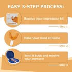 Partial Dentures - Dentures For Missing Teeth   Gaps - Lightweight   Unbreaka   