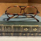 Vintage Regal Collection Senator Eyeglasses 56-18-140 Brown Aviator Frames C3