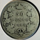 Canada - 1898 50 Cents - Km6 -   41-12 ylr 