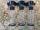 Aquarium Dosing Containers Plastic 500ml Marine Reef Slim Wall Mount Bottles