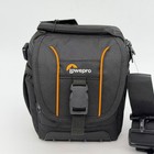 Lowepro Adventura Sh 120 Ii Camera Shoulder Bag Black Orange Dslr Mirrorless