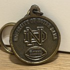 1973 Vintage Notre Dame Fighting Irish Football National Champs Key Chain -rare