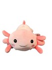Pink Axolotl Plush Toy Stuffed Animal Soft Cute Salamander Kawaii Kids Xmas Gift