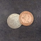 Digital Dissolve Coin Magic Trick - Walking Liberty Half Dollar Illusion  Close-
