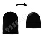Men s Long Beanie Hat Knit Winter Cuff Slouchy Stretchable Skull Ski Warm Cap