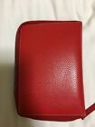Kate Spade Wellesley Personal Agenda Gold Dots Rare Htf Pillar Box Red Pillarbox