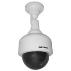2 Dummy Fake Dome Security Camera Blinking Leds Flashing Light Cctv Surveillance