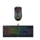 Razer Gaming Keyboard Cynosa Chroma Membrane Full Sized   Mouse   Onn headphones
