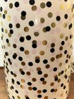 Kate Spade Confetti Dot Table Lamp Base Flamingo Dot Gold Pink Black Gold Harp