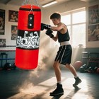 Kids 4ft Heavy Duty Punching Bag Adult Hanging Kick Boxing Mma Fitness Training