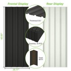 20 Pcs Roof Panels Galvanized Steel Hardware Metal Roofing Sheets Wall Panels