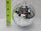 Hanging Mirrored Glass Disco Ball 4  Party club dance dj Decoration New