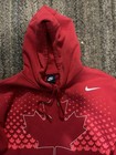Men   s Canada National Hockey Team Nike Hoodie Size Large Red