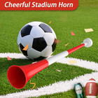Collapsible Stadium Horn Noise Maker 24 Inch Vuvuzela Blow Horns Loud Sound Socc