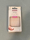 Kiss Salon Acrylic French Nude Petite Square Press-on Nails W  Glue 28ct