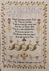 Maryjane Ashburner1871 Cross Stitch Pattern  Pdf Via Email Reproduction Sampler