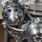 Sbc Serpentine Pulley Conversion Kit Power Steering 350 400 Chevy Small Block