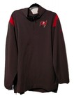 Nike Men s Black Tampa Bay Buccaneers Long Sleeve 3 4  Zip Windbreaker 2xl