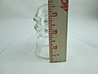 Vintage Hemingray - 9 Clear Glass Insulator Made In U s a  1c-9 