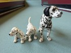 Schleich Dalmatian Male   Sitting Puppy   Standing Baby Dog Figure 2006 Retired
